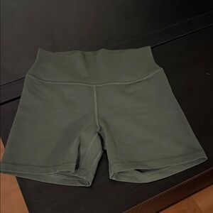 Aritzia Life Atmosphere Dark Green Women's Bike Shorts